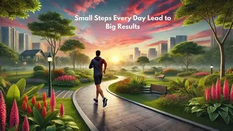 Small Steps Every Day Lead to Big Results: The Secret to Lasting Success