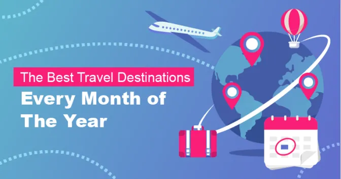 Best Time to Travel in 2026: A Complete Month-by-Month Guide to Top Destinations